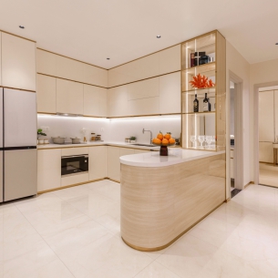 Căn Hộ Diamond Sky 2 Phòng Ngủ