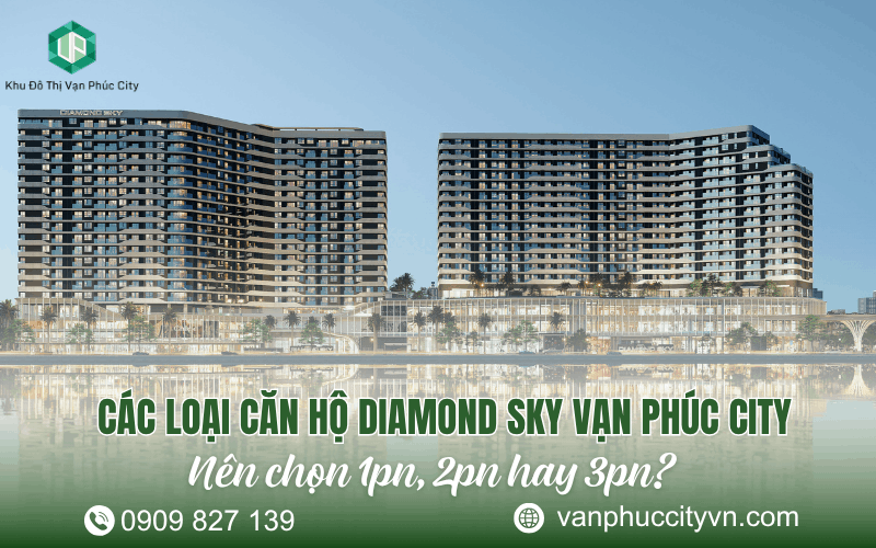 Các loại căn hộ Diamond Sky