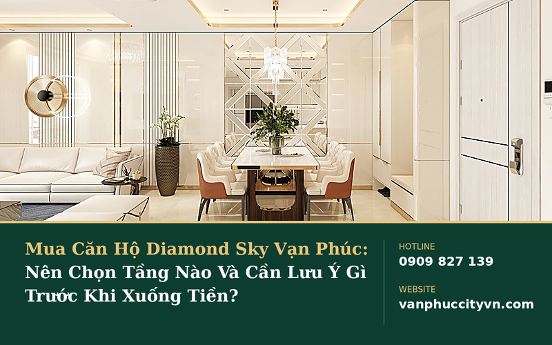 Mỗi khoảng tầng mang lại một trải nghiệm sống khác nhau về tầm nhìn, không khí và sự riêng tư