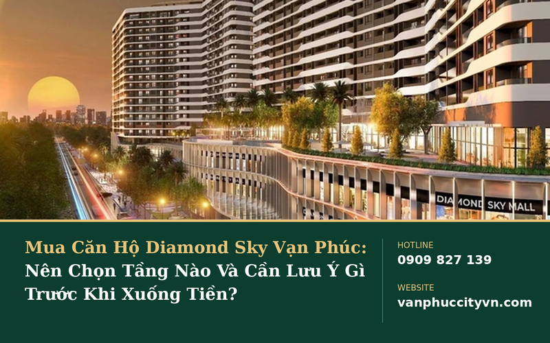 Khối đế Diamond Sky Mall quy mô 30.000 m² kết nối trực tiếp với khu căn hộ, mang lại tiện ích ngay dưới chân tòa nhà.