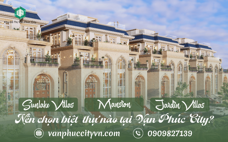 Sunlake Villas, Mansion và Jardin Villas