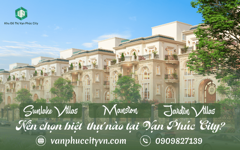 Sunlake Villas, Mansion và Jardin Villas