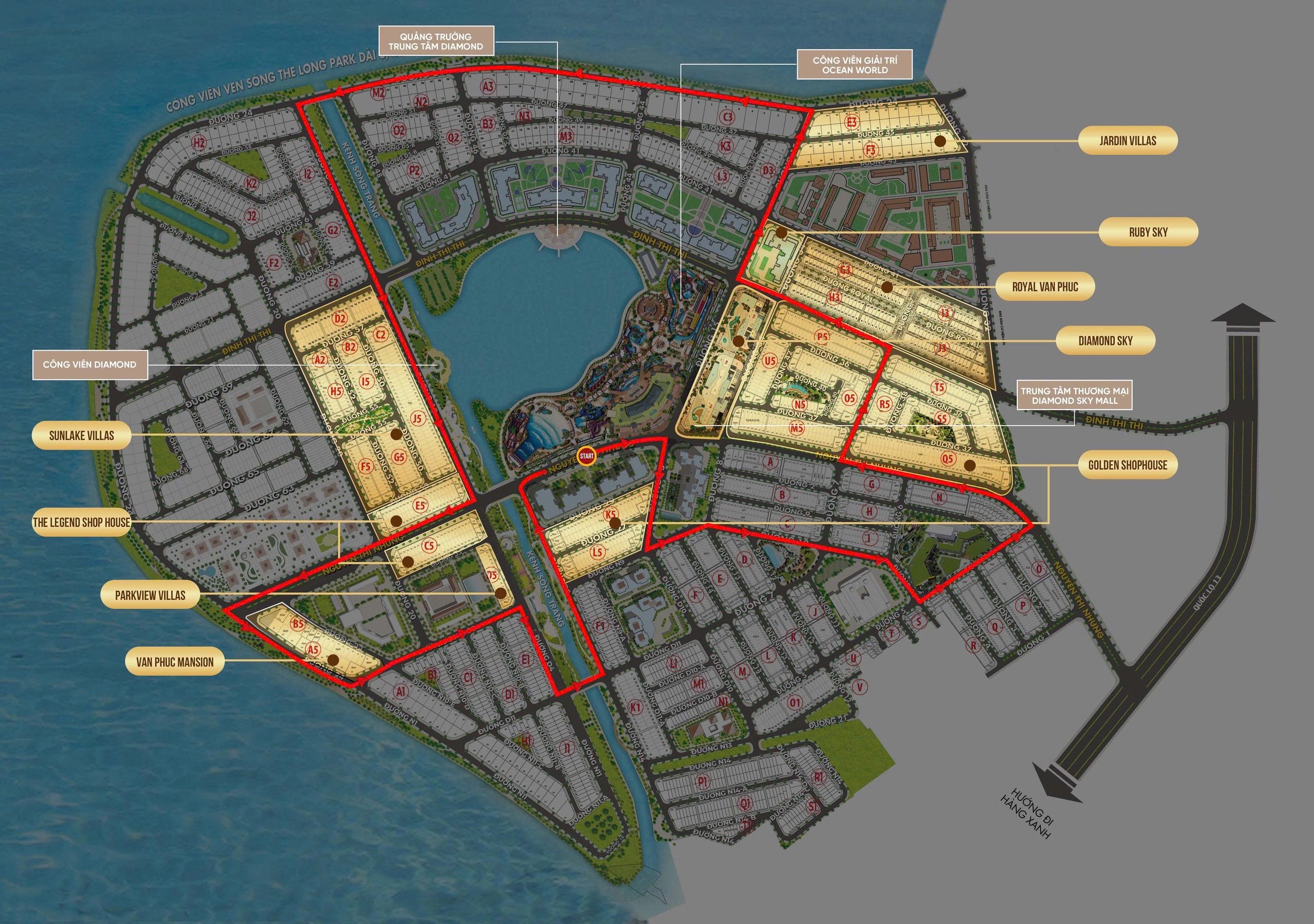 Vanphuccity là dự án căn hộ cao cấp nằm tại vị trí đắc địa trong Khu Đô Thị Vạn Phúc City, Thủ Đức